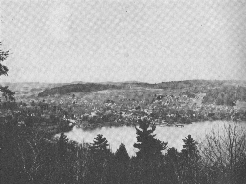 Cooperstown from Mt. Vision